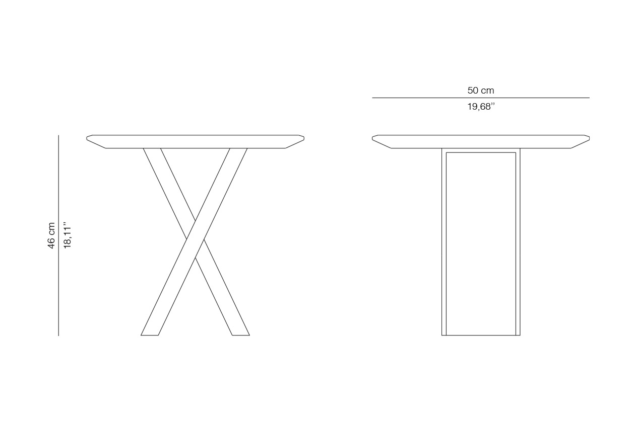 Mesa Auxiliar Cross